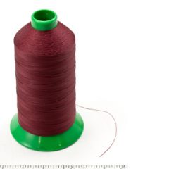 A&E Poly Nu Bond Twisted Non-Wick Polyester Thread Size 138 #4603 Red