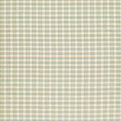 F. Schumacher Ingrid Silk Check Seaspray 3453003 Chroma Collection