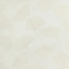 Kravet Couture Gingko Leaf Pearl 4949-1116 Modern Luxe Silk Luster Collection Drapery Fabric