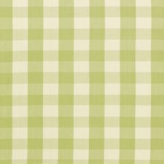 F Schumacher Camden Cotton Check Sage 63036 Indoor Upholstery Fabric