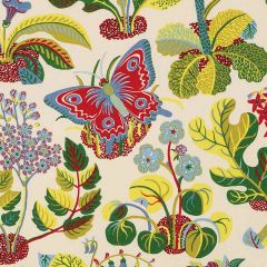 F Schumacher Exotic Butterfly Multi 176181 Good Vibrations Collection Indoor Upholstery Fabric