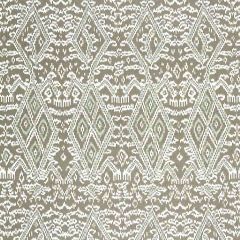 F. Schumacher Maya Ikat Print Greige 174751 Au Natural Collection