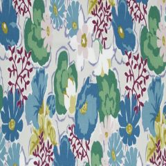 Robert Allen Splashy Garden Turquoise 246406 Multipurpose Fabric