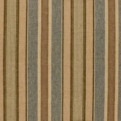 F Schumacher Edgemere Stripe Denim 54201 Indoor Upholstery Fabric