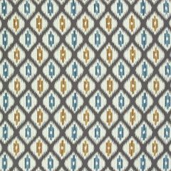 Thibaut Rajah Charcoal W73364 Nomad Collection Indoor Upholstery Fabric
