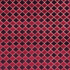 F. Schumacher Marrakesh Velvet Black Cherry 65640 Chroma Collection