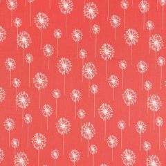 Premier Prints Small Dandelion Coral White Multipurpose Fabric
