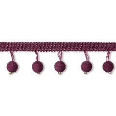 Robert Allen Modern Bead Beet 247610 Drenched Color Collection Finishing