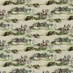Mulberry Home Morning Gallop Velvet Racing Green FD295-S43 Festival Collection Multipurpose Fabric