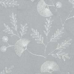 Duralee Silver 32782-248 Biltmore Embroideries Collection Indoor Upholstery Fabric