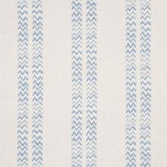 F Schumacher Kudu Stripe Blue 69971 Tribal Chic Collection Indoor Upholstery Fabric