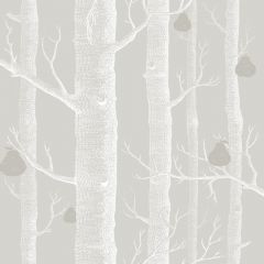 Cole and Son Woods and Pears Grey / White / Silver 95-5029 Contemporary Restyled Collection Wall Covering
