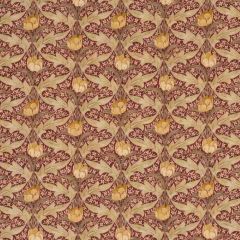 GP and J Baker Tulip and Jasmine Red / Ochre BP10622-2 Originals V Collection Multipurpose Fabric