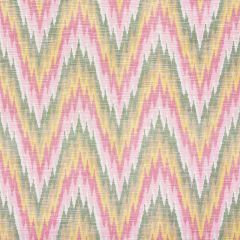 F Schumacher Ibiza Flamestitch Spring 73461 Happy Together Collection Indoor Upholstery Fabric
