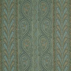 F Schumacher Chatelaine Paisley Jade 50776 Rive Gauche Collection Indoor Upholstery Fabric