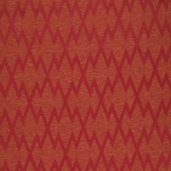 Robert Allen Contract Tribal Zig Zag Scarlet 508488 Value Upholstery Collection Indoor Upholstery Fabric