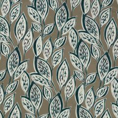 Robert Allen Leaf Through Truffle Color Library Multipurpose Collection Indoor Upholstery Fabric