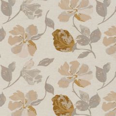 Robert Allen Breezy Petals Chestnut Color Library Multipurpose Collection Indoor Upholstery Fabric