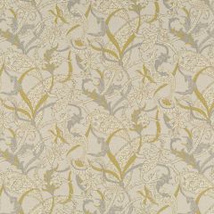 Robert Allen Paisley Petals Oyster Color Library Collection Indoor Upholstery Fabric