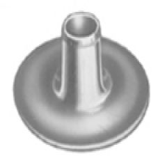 DOT® Durable™ Post 93-BS-10412-2A Nickel-Plated Brass 1/4" 1000 pack