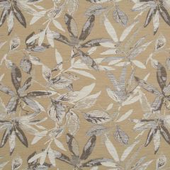 Robert Allen Contract Palm Branch Wheat Indoor Upholstery Fabric