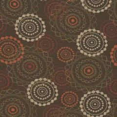 Sunbrella by Mayer Mandala Bronze 418-000 Imagine Collection Upholstery Fabric