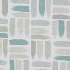 Duralee Dp61714 693-Natural / Aqua 511990 Indoor Upholstery Fabric