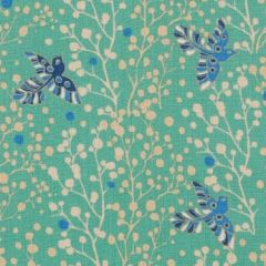 Robert Allen Le42610 2-Green 512324 Whimsy Garden Collection Indoor Upholstery Fabric