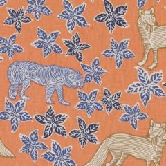 Robert Allen Le42613 35-Tangerine 512348 Whimsy Garden Collection Indoor Upholstery Fabric