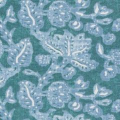 Robert Allen Le42617 72-Blue / Green 512378 Whimsy Garden Collection Indoor Upholstery Fabric
