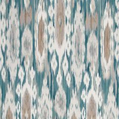 Robert Allen Ikat Reflect Aegean 513205 At Home Collection Indoor Upholstery Fabric
