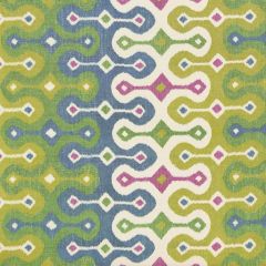 F Schumacher Darya Ikat Jewel 174834 by Martyn Lawrence Bullard Indoor Upholstery Fabric