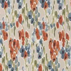 Robert Allen Fresh Bouquet Persimmon 519047 Indoor Upholstery Fabric