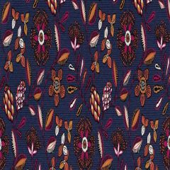 Robert Allen Kanga Flower Berry 519191 At Home Collection Multipurpose Fabric