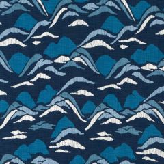 Robert Allen Lotus Hills Lapis 519221 At Home Collection Indoor Upholstery Fabric