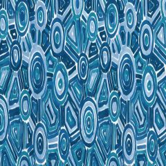 Robert Allen Songlines Lapis 519224 At Home Collection Indoor Upholstery Fabric