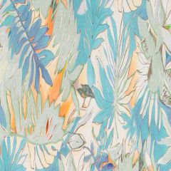 Robert Allen Jungle Allure Aqua 519657 Festival Color Collection Multipurpose Fabric