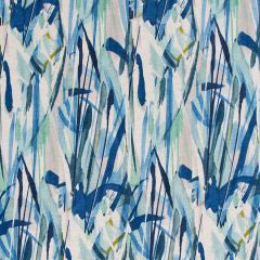 Robert Allen Festivo Print Aqua 519865 Festival Color Collection Indoor Upholstery Fabric