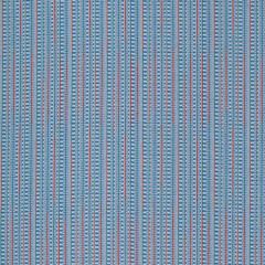 Robert Allen Dashed Lines Azure 519886 Festival Color Collection Indoor Upholstery Fabric