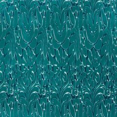 Robert Allen Huipil Velvet Aqua 519972 Festival Color Collection Indoor Upholstery Fabric