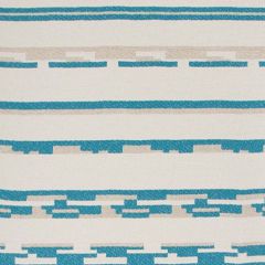 Robert Allen Hondo Aqua 520041 Festival Color Collection Indoor Upholstery Fabric