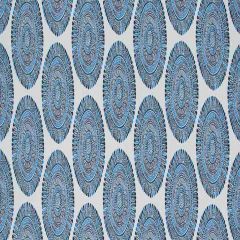 Robert Allen Mandala Art Azure 520296 Festival Color Collection Indoor Upholstery Fabric