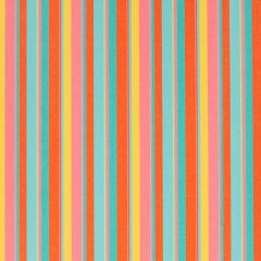Robert Allen Stripe Out Tomato 520459 Festival Color Collection Multipurpose Fabric
