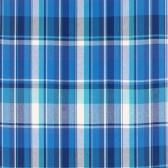 Robert Allen Madras Plaid Azure 520460 Festival Color Collection Multipurpose Fabric