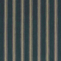 Mulberry Home Chester Stripe Teal FD760-R11 Festival Collection Indoor Upholstery Fabric
