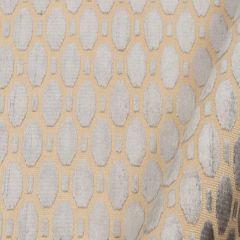 Robert Allen Velvet Geo Grey 193840 Filtered Color Collection Indoor Upholstery Fabric