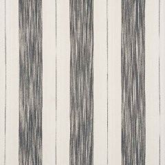 F Schumacher Arroyo Stripe Charcoal 73312 Au Naturel Collection Indoor Upholstery Fabric