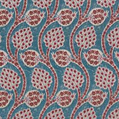 F Schumacher Persephone Peacock 72000 Ottoman Chic Collection Indoor Upholstery Fabric