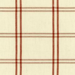 F. Schumacher Luberon Plaid Bittersweet 55712 Matthew Patrick Smyth Collection