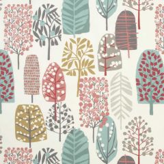 Clarke and Clarke Trad Pastel F0992-04 Wilderness Collection Multipurpose Fabric